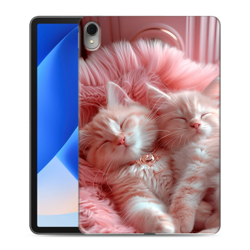 Силиконовый чехол на Huawei MatePad 11 (2023) с принтом котята котики