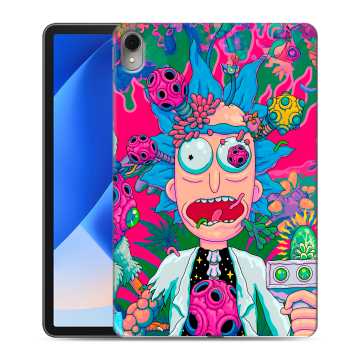 Силиконовый чехол на Huawei MatePad 11 (2023) с принтом Рик и Морти Rick Morty
