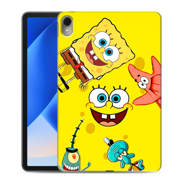 Силиконовый чехол на Huawei MatePad 11 (2023) с принтом Спанч боб Спанчбоб