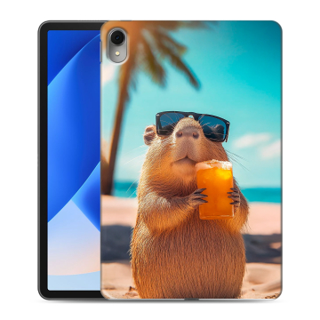 Силиконовый чехол на Huawei MatePad 11 (2023) с принтом Капибара
