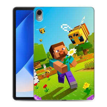 Силиконовый чехол на Huawei MatePad 11 (2023) с принтом Майнкрафт Minecraft