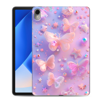 Силиконовый чехол на Huawei MatePad 11 (2023) с принтом Бабочки