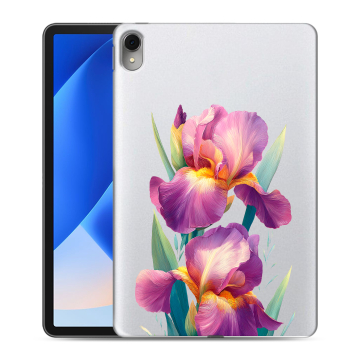 Силиконовый чехол на Huawei MatePad 11 (2023) с принтом Цветы орхидеи