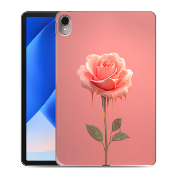 Силиконовый чехол на Huawei MatePad 11 (2023) с принтом Розовая роза