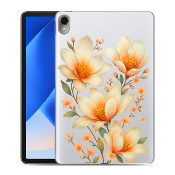 Силиконовый чехол на Huawei MatePad 11 (2023) с принтом Цветы