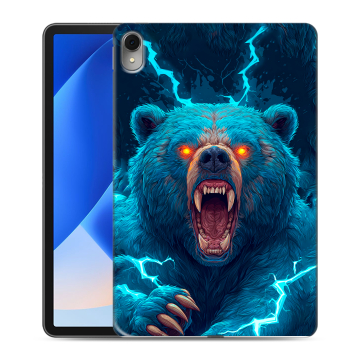 Силиконовый чехол на Huawei MatePad 11 (2023) с принтом Медведь