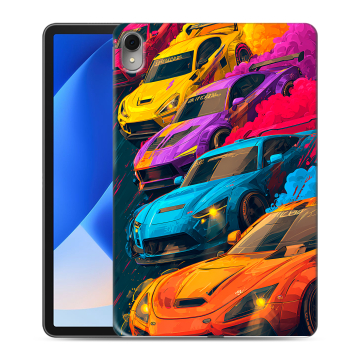 Силиконовый чехол на Huawei MatePad 11 (2023) с принтом Тачки