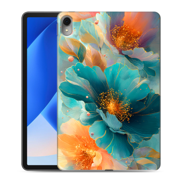 Силиконовый чехол на Huawei MatePad 11 (2023) с принтом Цветы