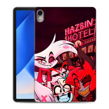Силиконовый чехол на Huawei MatePad 11 (2023) с принтом Hazbin Hotel Отель Хазбин