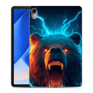 Силиконовый чехол на Huawei MatePad 11 (2023) с принтом Медведь