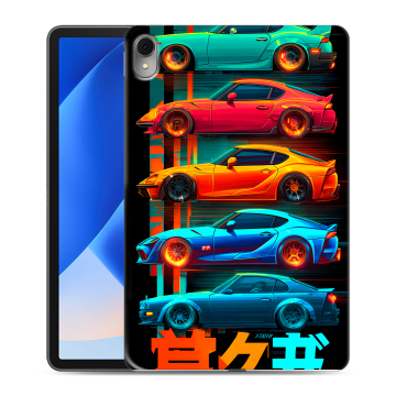 Силиконовый чехол на Huawei MatePad 11 (2023) с принтом машины тачки