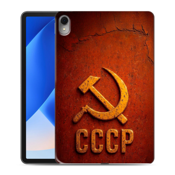 Силиконовый чехол на Huawei MatePad 11 (2023) с принтом Флаг Герб СССР