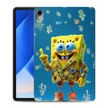 Силиконовый чехол на Huawei MatePad 11 (2023) с принтом Спанч боб Спанчбоб
