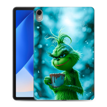 Силиконовый чехол на Huawei MatePad 11 (2023) с принтом Новый год гринч