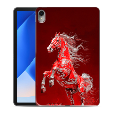 Силиконовый чехол на Huawei MatePad 11 (2023) с принтом Новый год