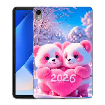 Силиконовый чехол на Huawei MatePad 11 (2023) с принтом Новый год