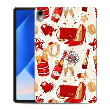 Силиконовый чехол на Huawei MatePad 11 (2023) с принтом Новый год