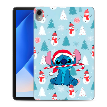 Силиконовый чехол на Huawei MatePad 11 (2023) с принтом Стич Новый год