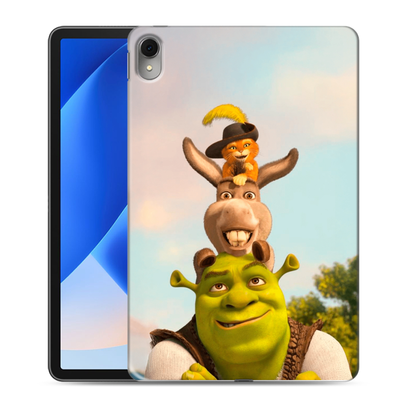 Силиконовый чехол на Huawei MatePad 11 (2023) с принтом Шрек Shrek Силиконовый чехол на Huawei MatePad 11 (2023) с принтом Шрек Shrek