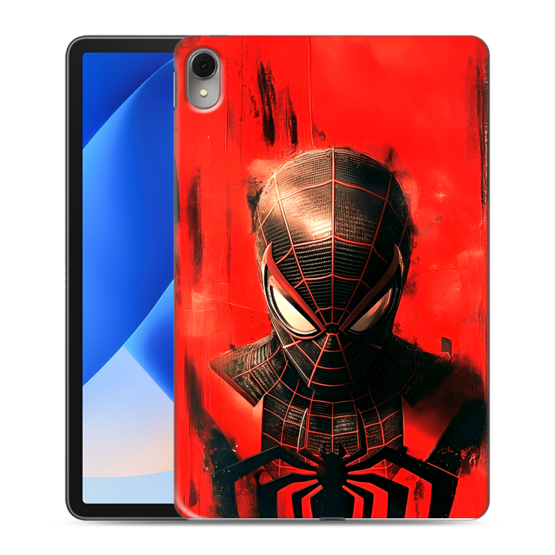 Силиконовый противоударный чехол на Huawei MatePad 11 (2023) с принтом человек паук spiderman Силиконовый противоударный чехол на Huawei MatePad 11 (2023) с принтом человек паук spiderman