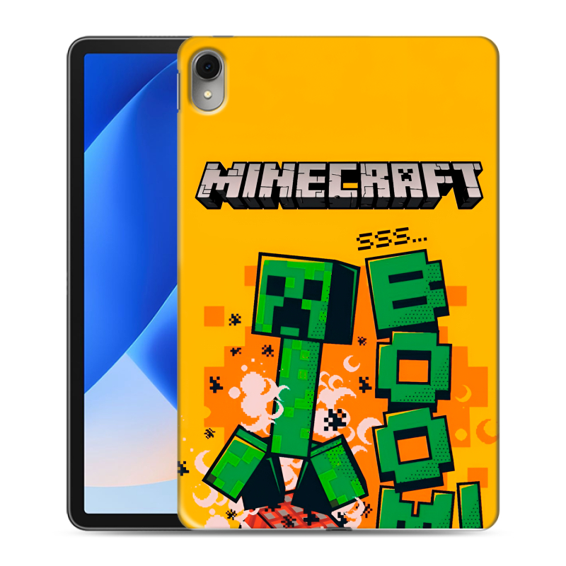 Силиконовый чехол на Huawei MatePad 11 (2023) с принтом Майнкрафт Minecraft Силиконовый чехол на Huawei MatePad 11 (2023) с принтом Майнкрафт Minecraft