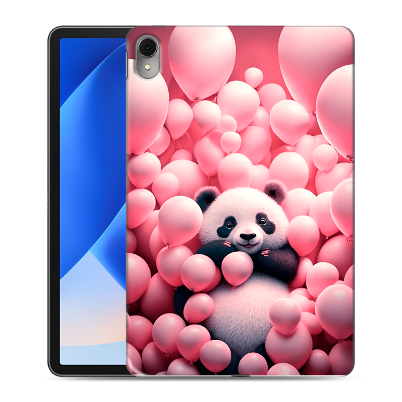 Силиконовый противоударный чехол на Huawei MatePad 11 (2023) с принтом Панда Силиконовый противоударный чехол на Huawei MatePad 11 (2023) с принтом Панда