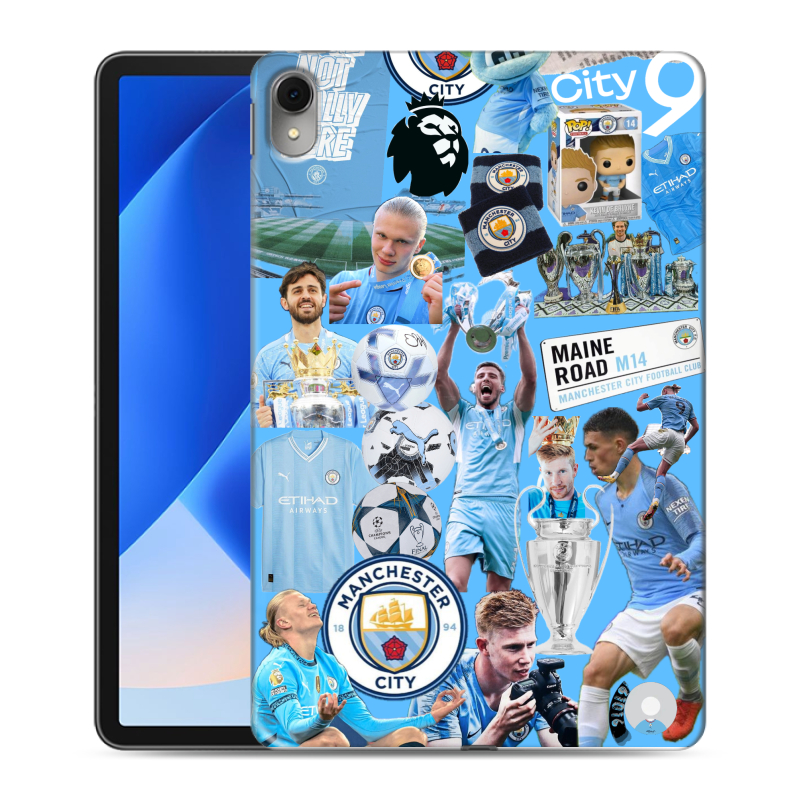 Силиконовый чехол на Huawei MatePad 11 (2023) с принтом Man City Манчестер Сити Силиконовый чехол на Huawei MatePad 11 (2023) с принтом Man City Манчестер Сити