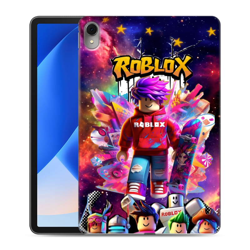 Силиконовый противоударный чехол на Huawei MatePad 11 (2023) с принтом Roblox Роблокс Силиконовый противоударный чехол на Huawei MatePad 11 (2023) с принтом Roblox Роблокс