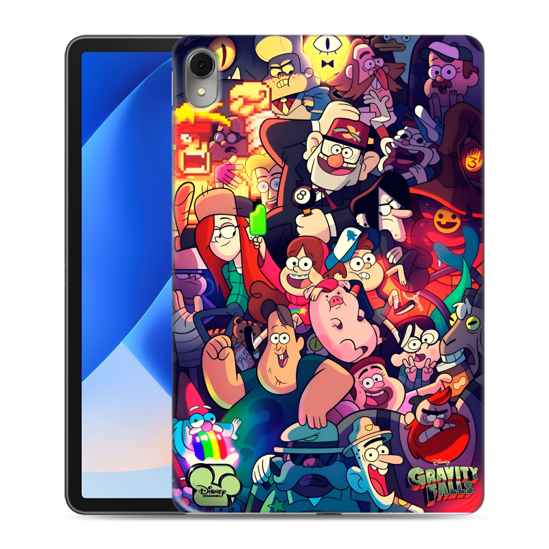 Силиконовый противоударный чехол на Huawei MatePad 11 (2023) с принтом Gravity Falls Гравити Фолз Силиконовый противоударный чехол на Huawei MatePad 11 (2023) с принтом Gravity Falls Гравити Фолз