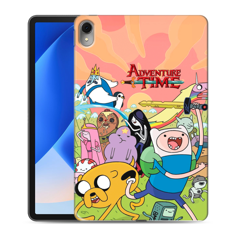 Силиконовый чехол на Huawei MatePad 11 (2023) с принтом Adventure time Время приключений Силиконовый чехол на Huawei MatePad 11 (2023) с принтом Adventure time Время приключений