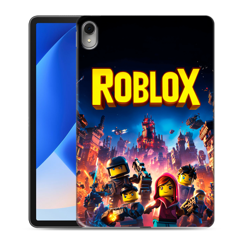 Силиконовый противоударный чехол на Huawei MatePad 11 (2023) с принтом Roblox Роблокс Силиконовый противоударный чехол на Huawei MatePad 11 (2023) с принтом Roblox Роблокс