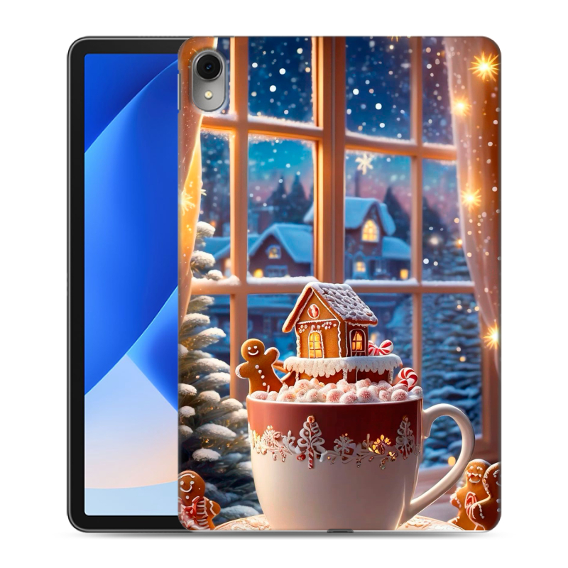 Силиконовый противоударный чехол на Huawei MatePad 11 (2023) с принтом Новый год Силиконовый противоударный чехол на Huawei MatePad 11 (2023) с принтом Новый год