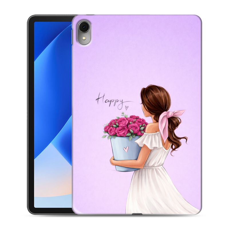 Силиконовый чехол на Huawei MatePad 11 (2023) с принтом женский Силиконовый чехол на Huawei MatePad 11 (2023) с принтом женский