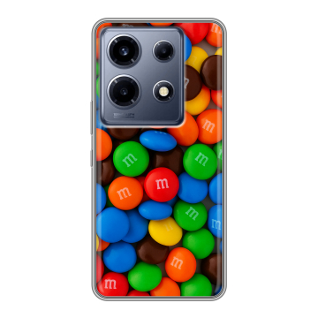 Силиконовый чехол на Infinix Note 30 VIP с принтом Конфеты Силиконовый чехол на Infinix Note 30 VIP с принтом Конфеты