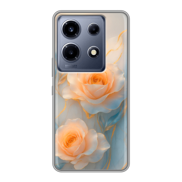 Силиконовый чехол на Infinix Note 30 VIP с принтом Женский