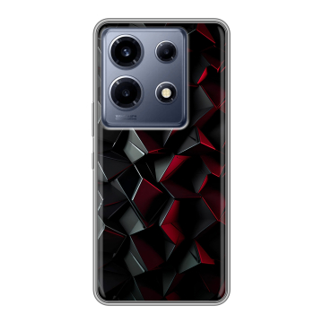 Силиконовый чехол на Infinix Note 30 VIP с принтом Абстракция Силиконовый чехол на Infinix Note 30 VIP с принтом Абстракция