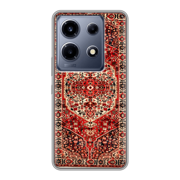 Силиконовый чехол на Infinix Note 30 VIP с принтом Ковер