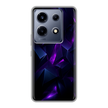 Силиконовый чехол на Infinix Note 30 VIP с принтом Абстракиция