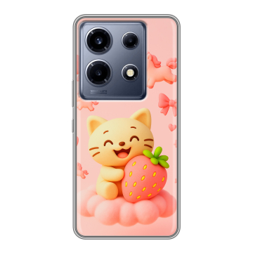 Силиконовый чехол на Infinix Note 30 VIP с принтом для девочек Силиконовый чехол на Infinix Note 30 VIP с принтом для девочек