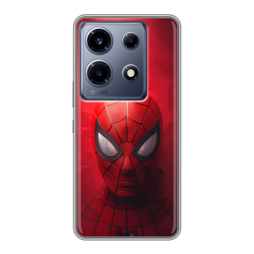 Силиконовый чехол на Infinix Note 30 VIP с принтом Spiderman Человек паук Силиконовый чехол на Infinix Note 30 VIP с принтом Spiderman Человек паук