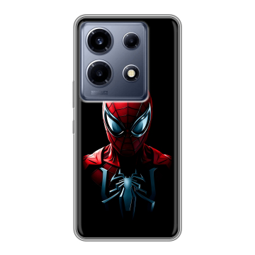 Силиконовый чехол на Infinix Note 30 VIP с принтом Spiderman Человек паук