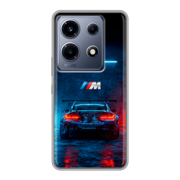 Силиконовый чехол на Infinix Note 30 VIP с принтом BMW БМВ Силиконовый чехол на Infinix Note 30 VIP с принтом BMW БМВ
