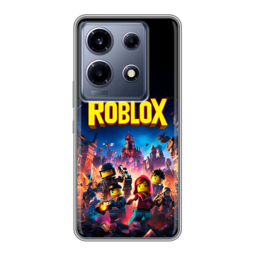 Силиконовый чехол на Infinix Note 30 VIP с принтом Roblox Роблокс Силиконовый чехол на Infinix Note 30 VIP с принтом Roblox Роблокс