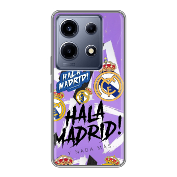 Силиконовый чехол на Infinix Note 30 VIP с принтом Real Madrid Реал Мадрид Силиконовый чехол на Infinix Note 30 VIP с принтом Real Madrid Реал Мадрид