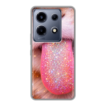 Силиконовый чехол на Infinix Note 30 VIP с принтом для девочек Силиконовый чехол на Infinix Note 30 VIP с принтом для девочек