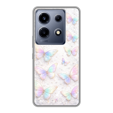 Силиконовый чехол на Infinix Note 30 VIP с принтом женский Силиконовый чехол на Infinix Note 30 VIP с принтом женский