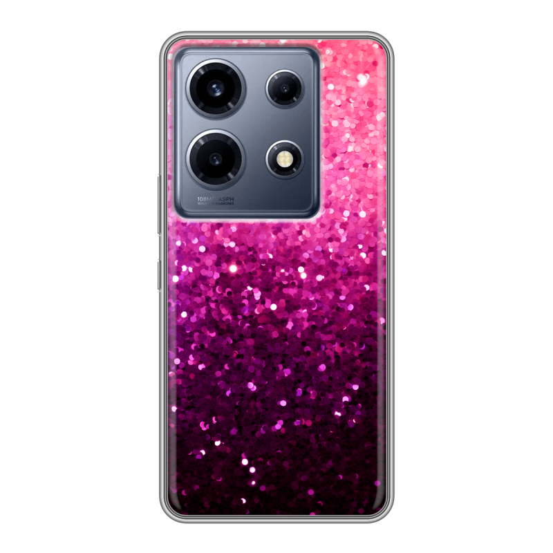 Силиконовый чехол на Infinix Note 30 VIP с принтом Блестки Силиконовый чехол на Infinix Note 30 VIP с принтом Блестки