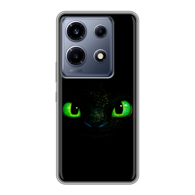 Силиконовый чехол на Infinix Note 30 VIP с принтом Как приручить дракона Силиконовый чехол на Infinix Note 30 VIP с принтом Как приручить дракона