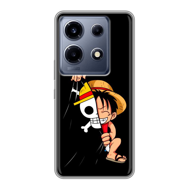 Силиконовый чехол на Infinix Note 30 VIP с принтом One Piece Ван Пис Силиконовый чехол на Infinix Note 30 VIP с принтом One Piece Ван Пис
