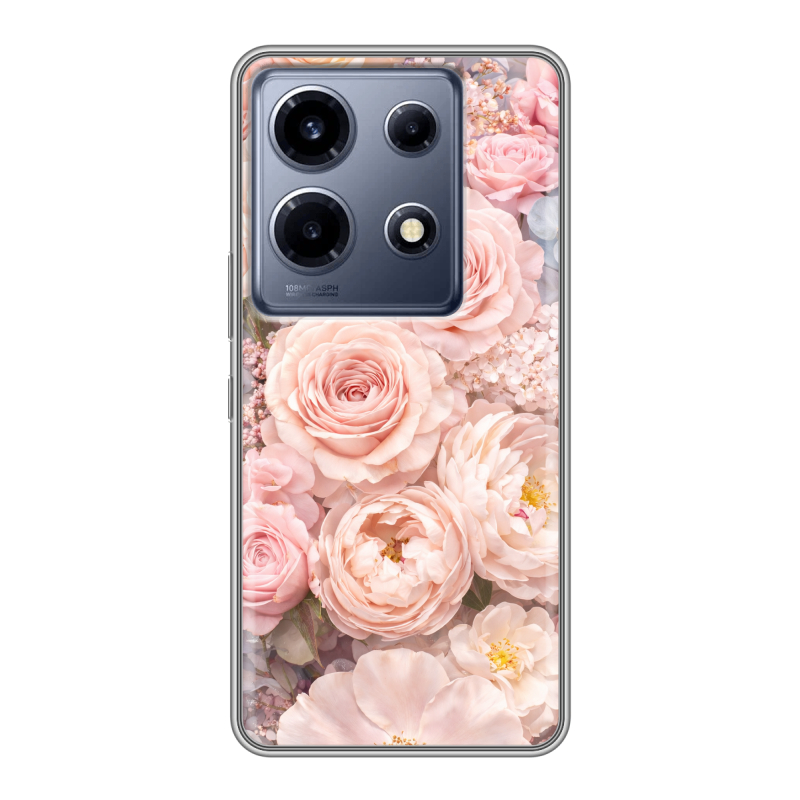 Силиконовый чехол на Infinix Note 30 VIP с принтом женский Силиконовый чехол на Infinix Note 30 VIP с принтом женский